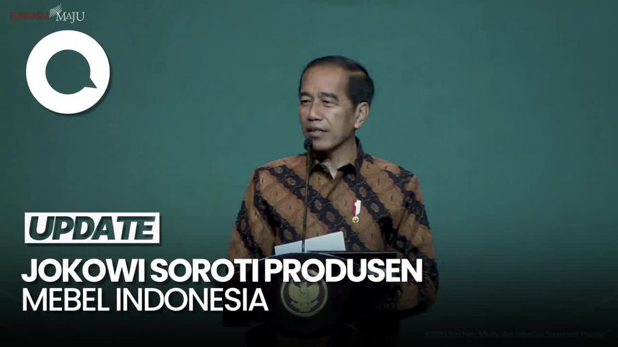 Jokowi Heran Produk Mebel RI Kalah dengan Vietnam dan Malaysia