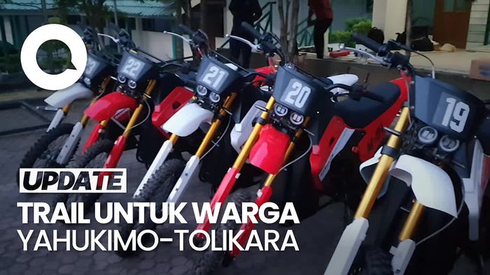 Atasi Masalah Transportasi di Papua, Mensos Risma Siapkan Motor Trail Listrik