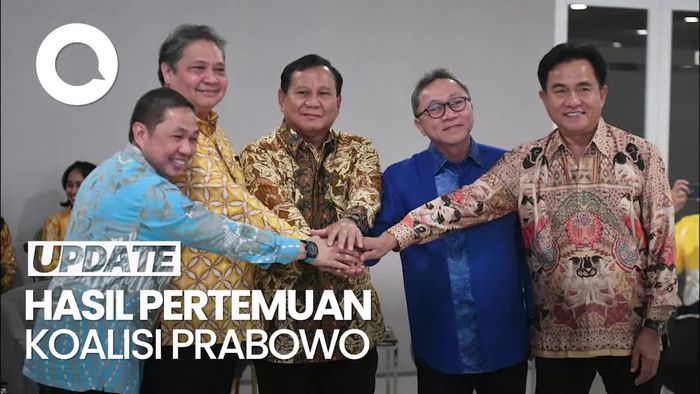 Para Ketum Parpol Pendukung Prabowo Gelar Rapat, Ini yang Dibahas