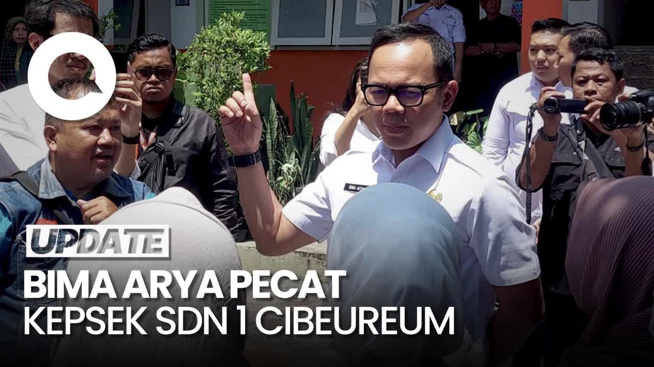 Momen Bima Arya Pecat Kepsek Yang Berhentikan Guru Gegara Lapor Pungli