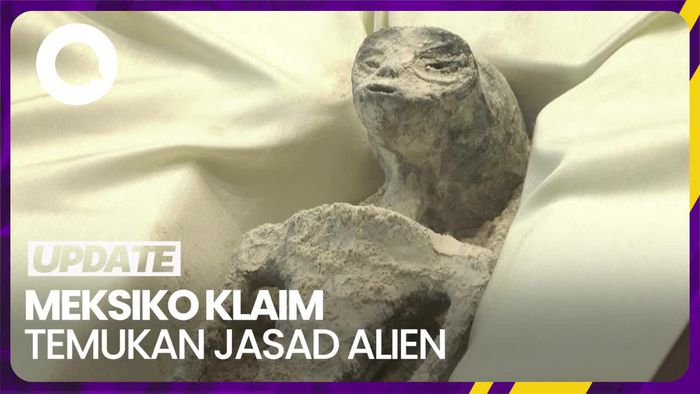 Penampakan Diduga Mumi Alien di Kongres UFO Meksiko