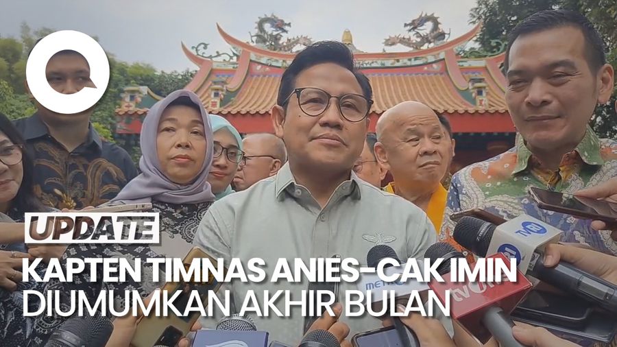 Cak Imin Ungkap Kapten Tim Pemenangan AMIN Diumumkan Akhir Bulan