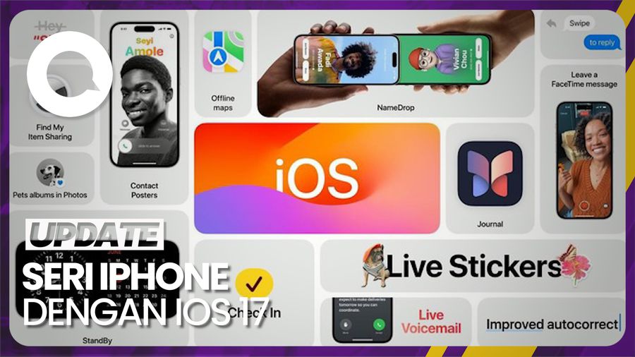 Catat! Daftar iPhone yang Kebagian iOS 17
