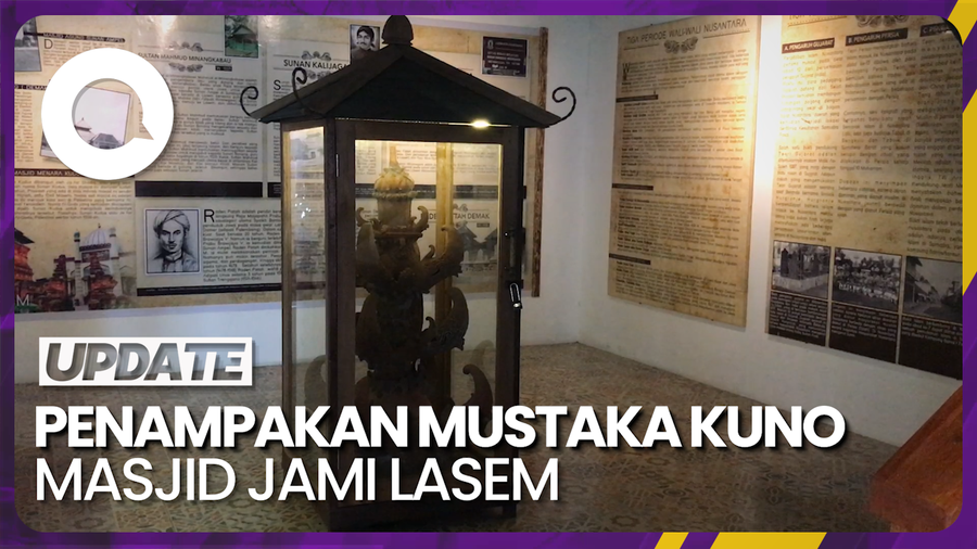 Melihat Mustaka Kuno Masjid Jami Lasem