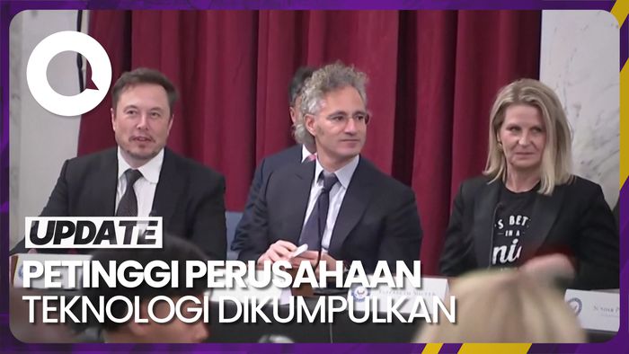 Momen Elon Musk-Mark Zuckerberg Kumpul, Bahas AI