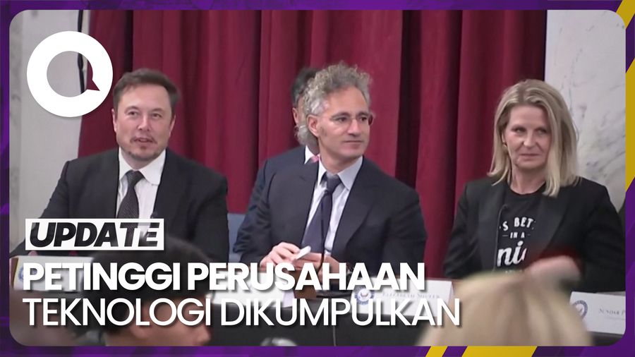 Momen Elon Musk-Mark Zuckerberg Kumpul, Bahas AI
