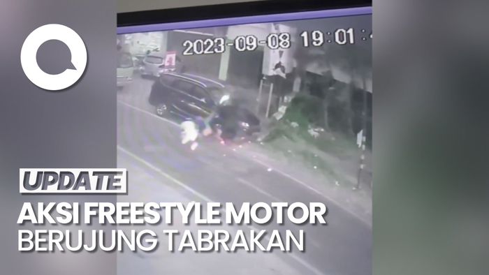 Viral 2 Pemuda Tabrak Mobil dan Kabur Usai Freestyle, Kini Dikejar Polisi