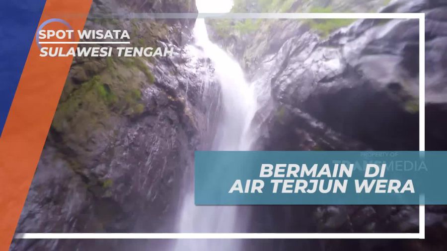 Air Terjun Wera, Memiliki Ketinggian 80 Meter Dengan Air yang Deras, Sigi