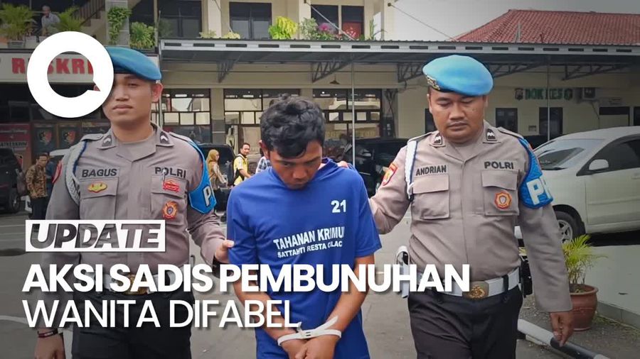 Tampang Pria yang Perkosa-Bunuh Wanita Difabel Lalu Dibuang ke Septic Tank
