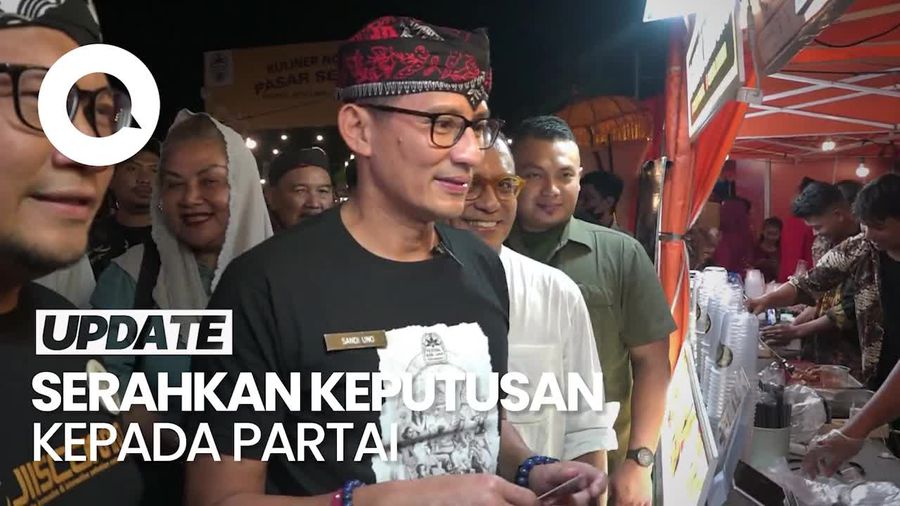 Sandiaga Uno Ngaku Siap Jika Diminta Jadi Cawapres