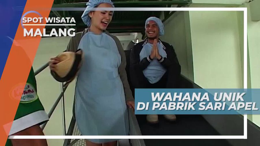 Seru-seruan Bermain Wahana Unik di Pabrik Sari Apel Kota Malang