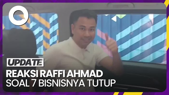 Reaksi Raffi Ahmad Ditanya 7 Bisnisnya Tutup