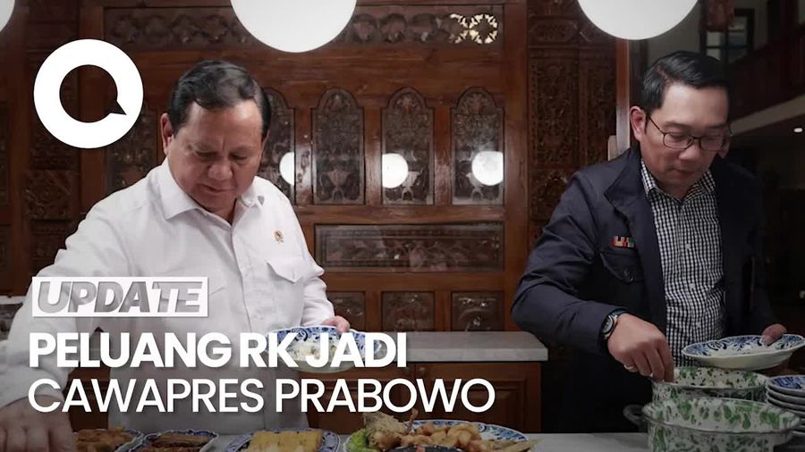 Pengamat Nilai Peluang RK Jadi Cawapres Prabowo Sangat Kecil