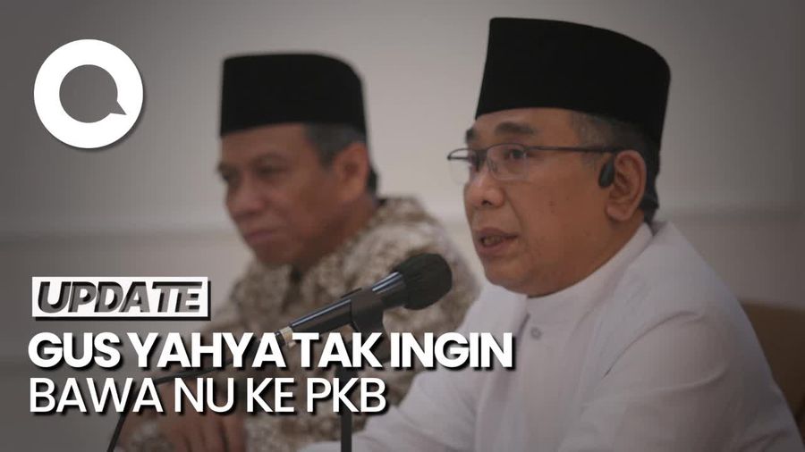 Meski Ikut Dirikan PKB, Gus Yahya Ogah Bawa PBNU ke Politik