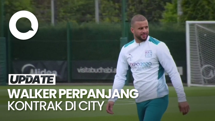 Kyle Walker Resmi Bertahan di Man City hingga 2026