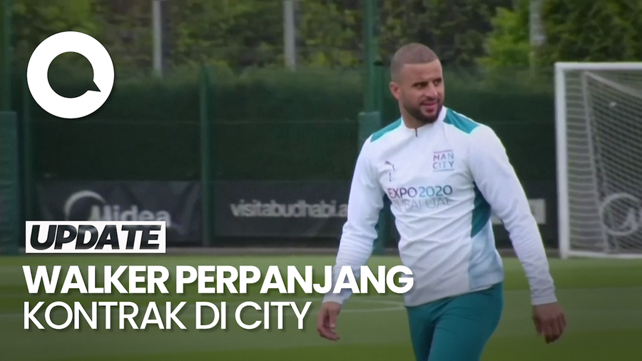 Kyle Walker Resmi Bertahan di Man City hingga 2026