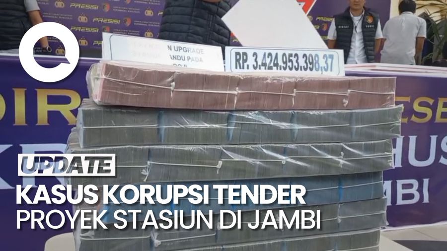 Penampakan Uang Rp 3,4 M dari Korupsi Proyek Stasiun Pelindo Jambi