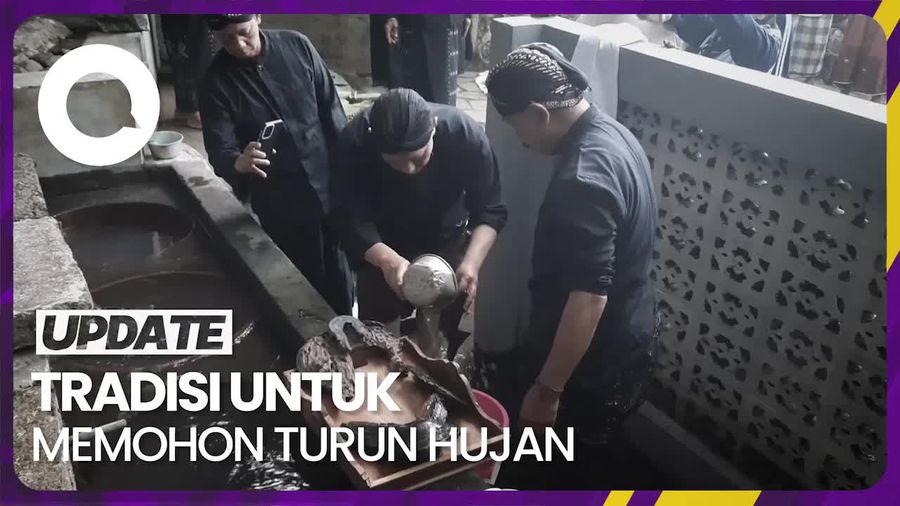 Warga Colo Kudus Gelar Guyang Cekathak, Memohon Turun Hujan
