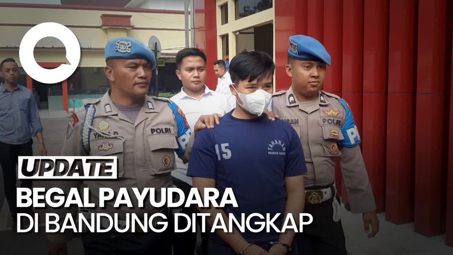 Ini Tampang Pelaku Begal Payudara Siswi SMA di Bandung
