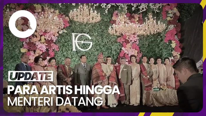 Dewi Perssik hingga Prabowo Hadir di Resepsi Putra Hotman Paris
