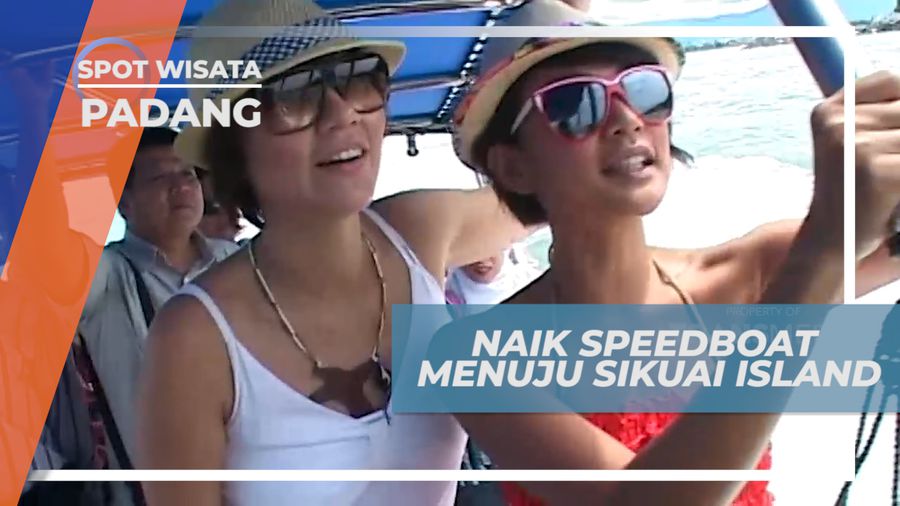 Membelah Lautan Naik Speedboat Menuju Pulau Sikuai, Padang