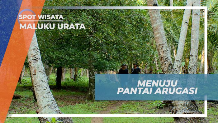 Pantai Arugasi, Menikmati Perjalanan Menuju Pantai Tersembunyi di Ternate