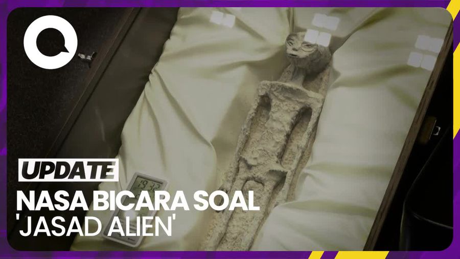Reaksi NASA soal Heboh Jasad Alien di Kongres UFO Meksiko
