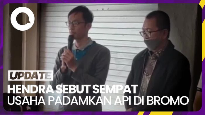 Calon Pengantin Sebut Sempat Usaha Padamkan Api di Bromo Pakai Air Mineral