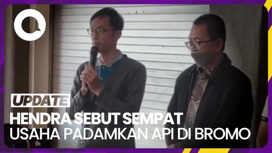Calon Pengantin Sebut Sempat Usaha Padamkan Api di Bromo Pakai Air Mineral