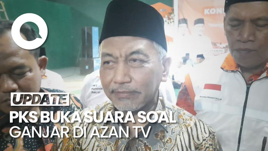 PKS soal Ganjar di Azan TV: Kalau Pasangan Lain Jangan Dipermasalahkan