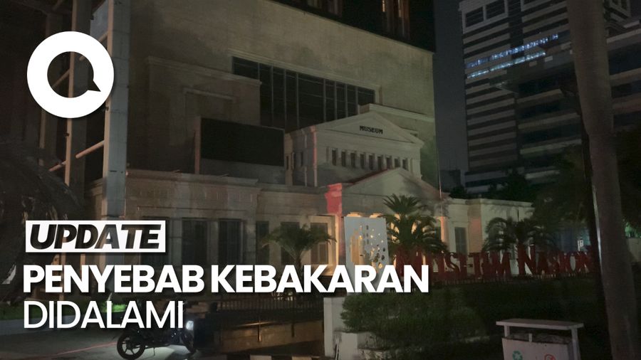 Polisi: 4 Ruangan di Gedung A Museum Nasional Terbakar
