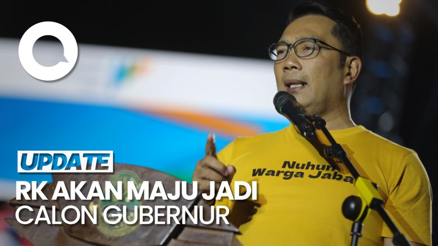 Tak Masuk Bursa Cawapres Prabowo, RK Dipersiapkan Maju Cagub