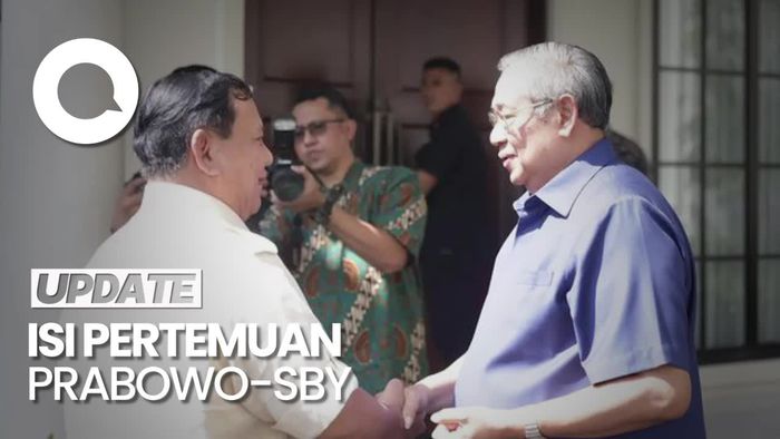 Ini Hal yang Dibahas Prabowo dan SBY di Hambalang
