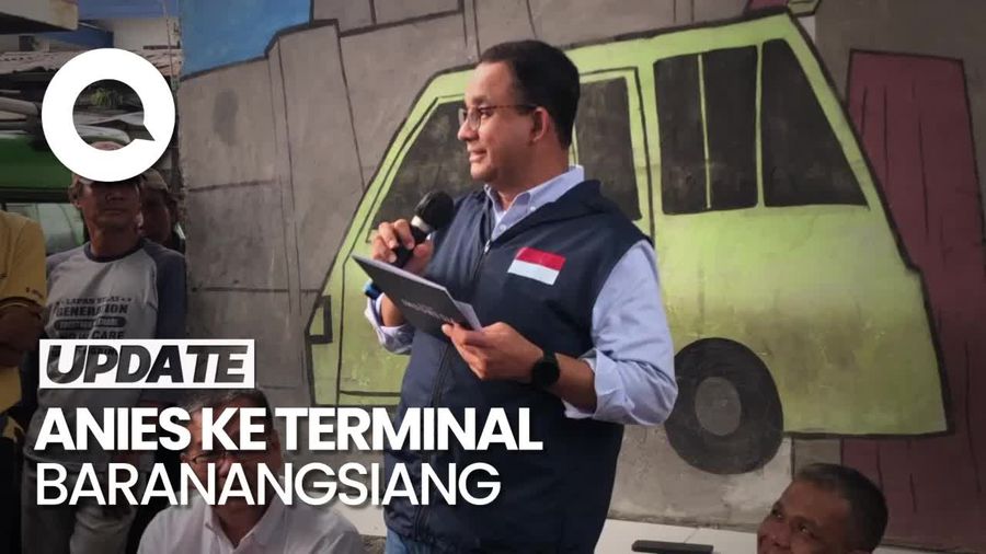 Anies Belanja Masalah di Terminal Baranangsiang Bogor
