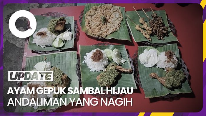 Rekomendasi Kuliner Malam di Bintaro: Ayam Gepuk Sambal Hijau Andaliman