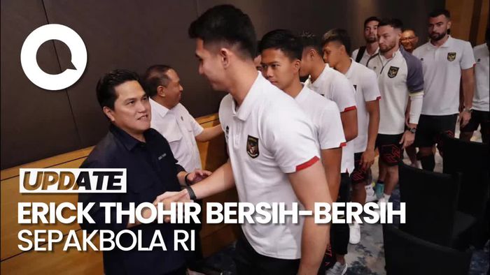 Mimpi Erick Thohir hingga Langkah Tegas Bersih-bersih Sepakbola Indonesia
