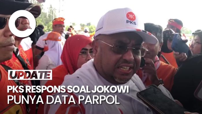 PKS soal Jokowi Tahu Data Intel Parpol: Kalau Nggak Tahu Bukan Presiden