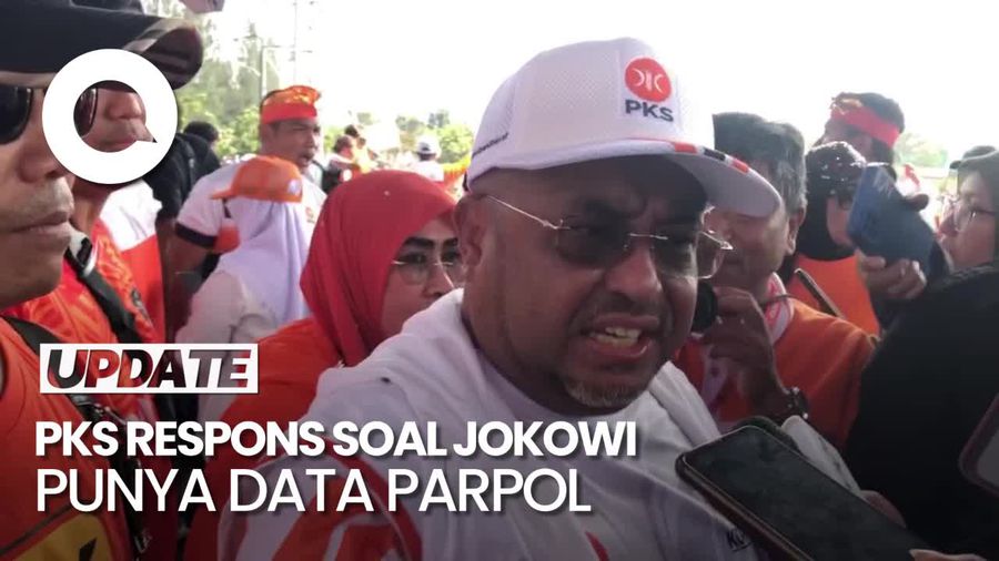PKS soal Jokowi Tahu Data Intel Parpol: Kalau Nggak Tahu Bukan Presiden