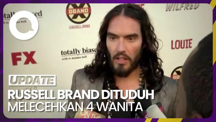 Aktor Russell Brand Dituding Lakukan Pelecehan Seksual