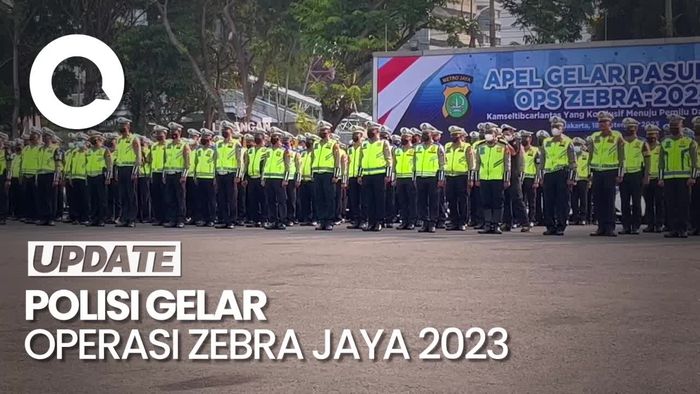 Operasi Zebra Jaya 2023 Mulai Hari Ini, Digelar Selama 14 Hari