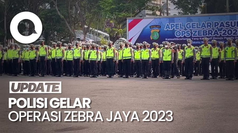 Operasi Zebra Jaya 2023 Mulai Hari Ini, Digelar Selama 14 Hari