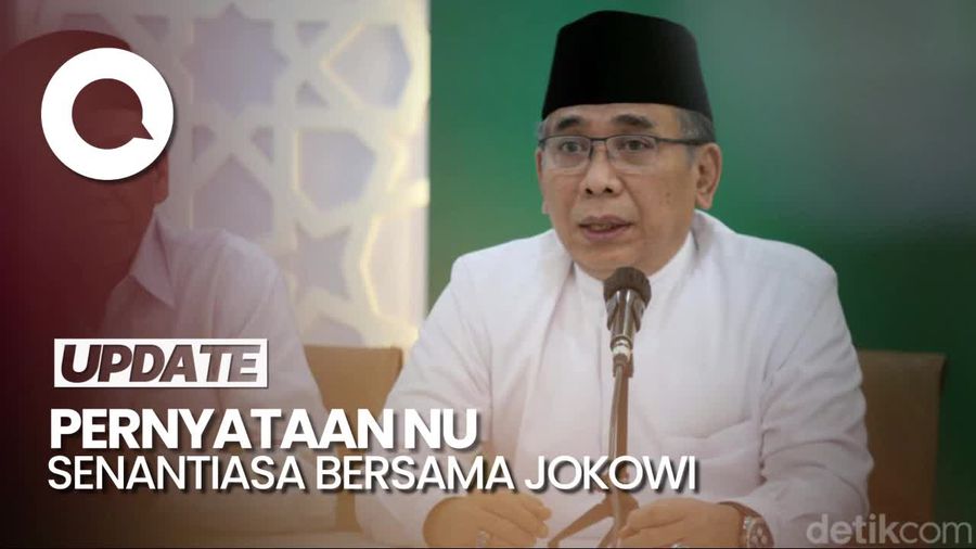 Gus Yahya Jamin NU Tak Akan Jauh-jauh dari Jokowi