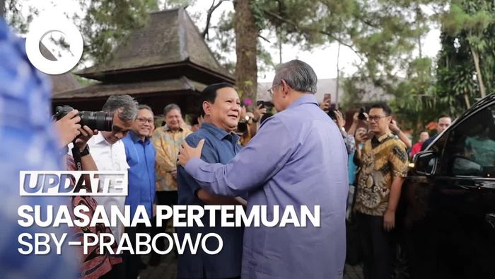 Suasana Pertemuan SBY & Prabowo: Penuh Canda-Ada KIM, Wiranto hingga PSI
