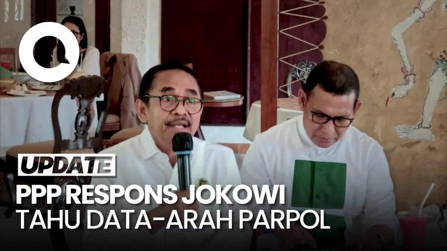 PPP Minta Sudahi Polemik Jokowi Tahu Data-Arah Parpol, Fokus Pilpres 2024