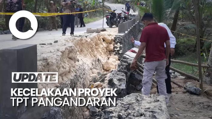 3 Pekerja Proyek TPT Pangandaran Tewas Tertimbun Tanah Setinggi 3 Meter