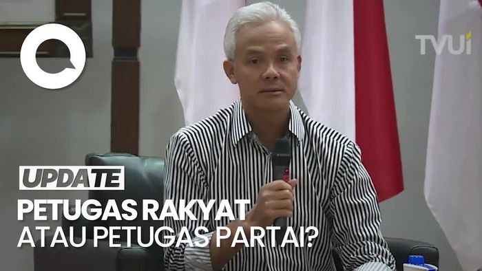 Mahasiswa UI Tanya Ganjar: Bapak Petugas Rakyat atau Petugas Partai?
