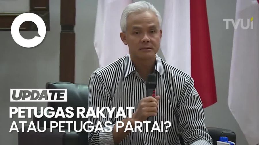 Mahasiswa UI Tanya Ganjar: Bapak Petugas Rakyat atau Petugas Partai?