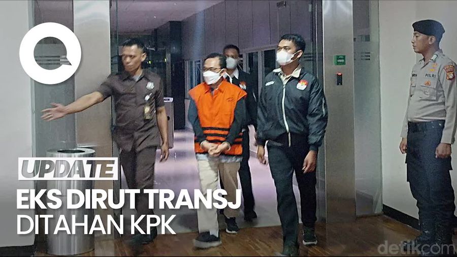 Tersangka Korupsi Bansos Eks Dirut TransJ Kuncoro Wibowo Ditahan KPK