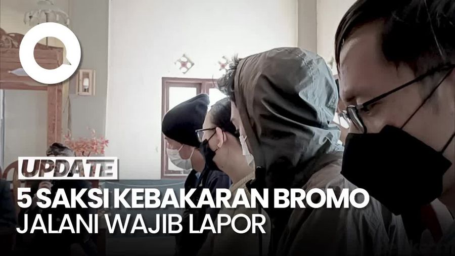 Pasangan dan 3 Kru Prewedding Picu Kebakaran Bromo Penuhi Wajib Lapor