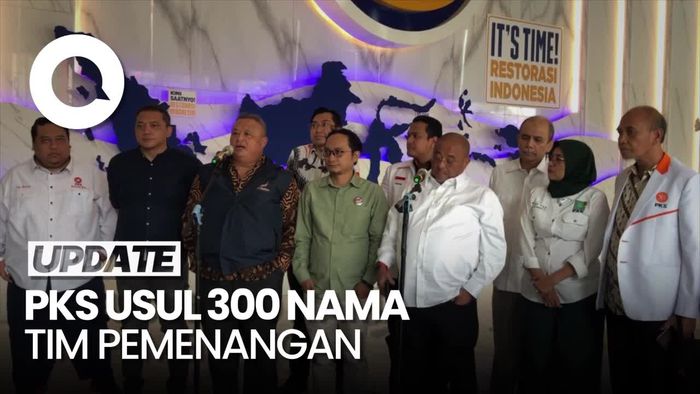 Rapat Perdana Usai Deklarasi, PKS Usul 300 Nama Timnas Pemenangan Amin